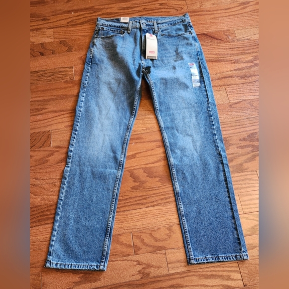 NWT Levi's 505 Men's Jeans Medium Wash Size 34x34 - Picture 2 of 8